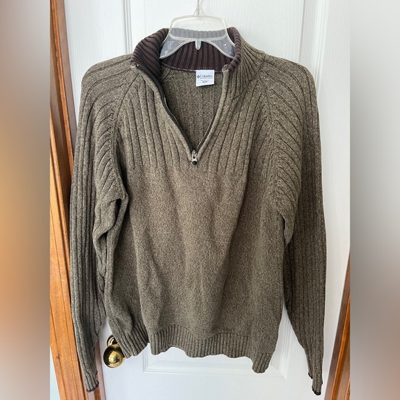 Men’s Columbia Zip up Sweater size medium - Picture 1 of 6